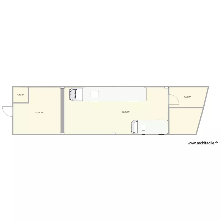 Salle Pompiers POUR GM. Plan de 