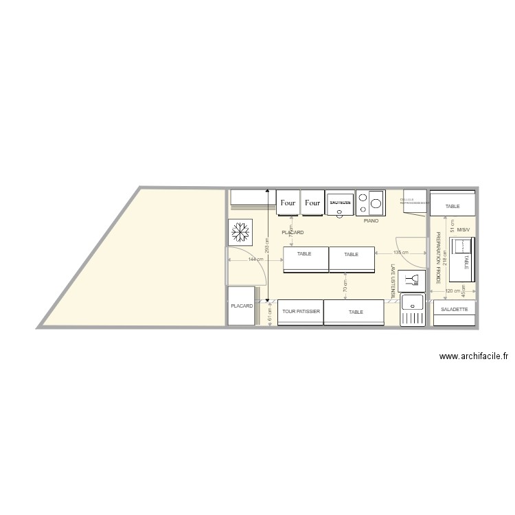 ICC LABO. Plan de 0 pièce et 0 m2