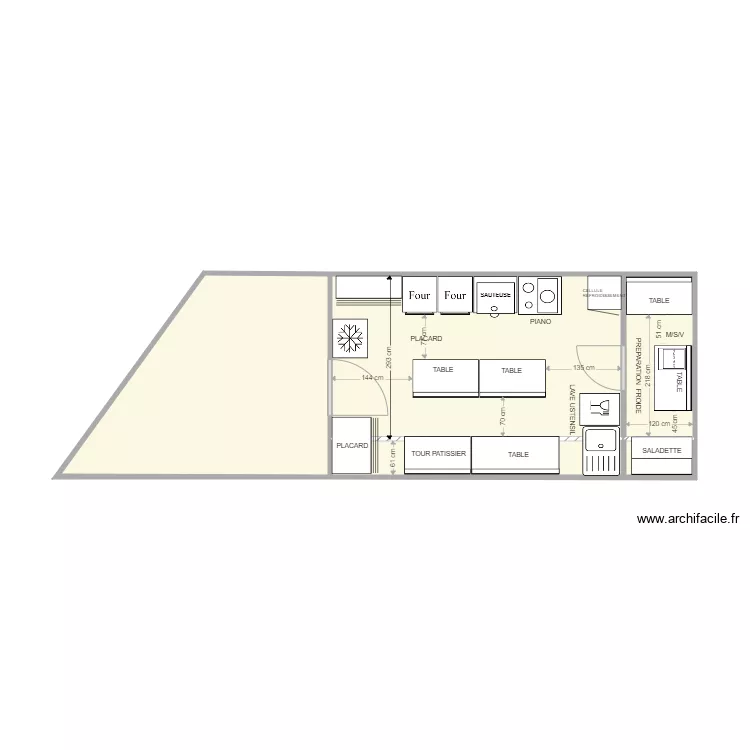 ICC LABO. Plan de 
