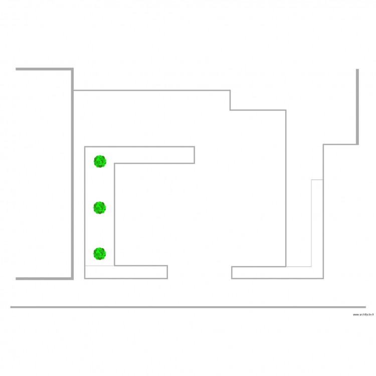 plan plantation distillerie etat initiale. Plan de 0 pièce et 0 m2