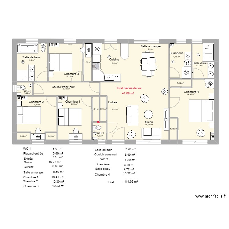 Zeb et Cindy 2. Plan de 0 pièce et 0 m2