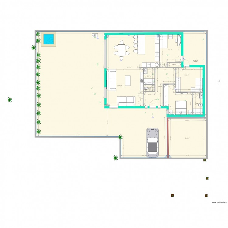 DEFINITIVO 14012022. Plan de 14 pièces et 594 m2