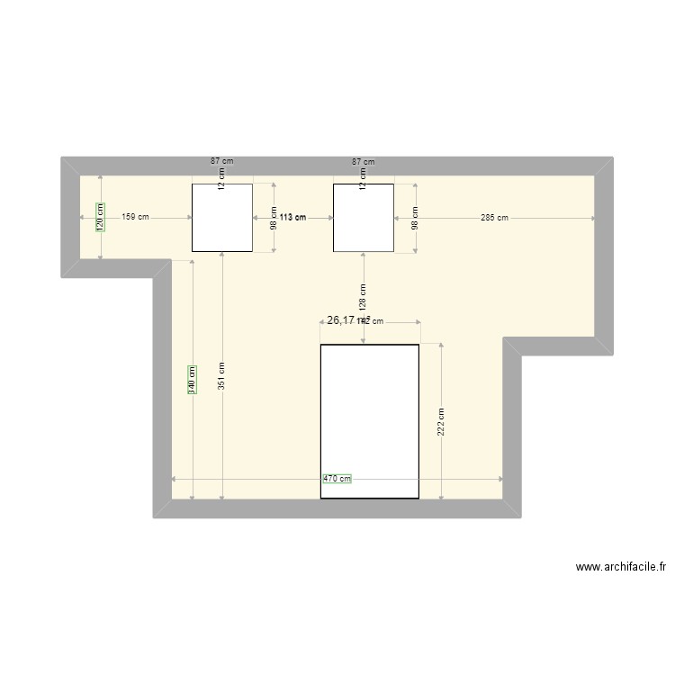 maison. Plan de 0 pièce et 0 m2