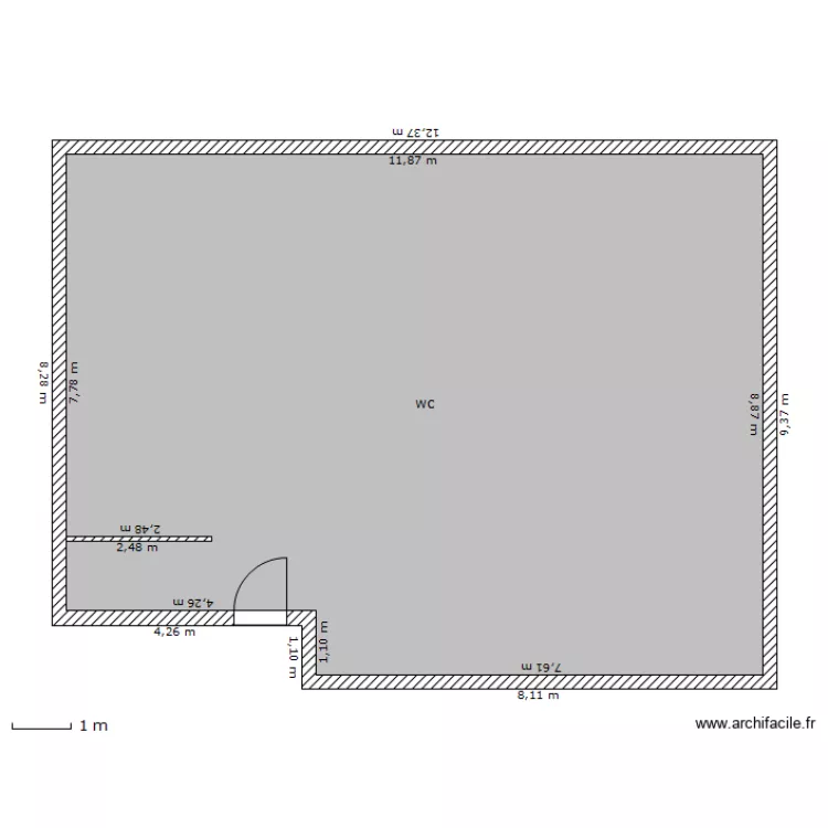 maison richard. Plan de 