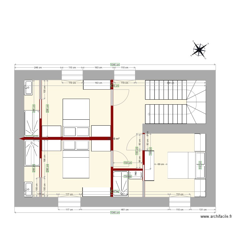 Collonges N2 Option 3. Plan de 0 pièce et 0 m2