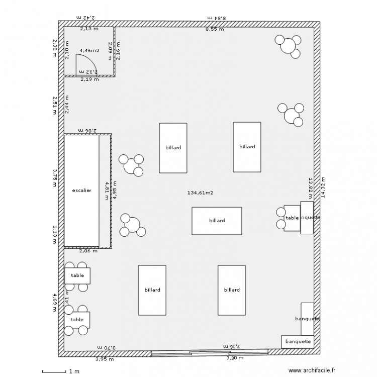 etage. Plan de 0 pièce et 0 m2