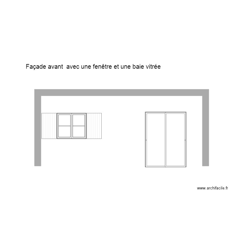 facade avant. Plan de 0 pièce et 0 m2