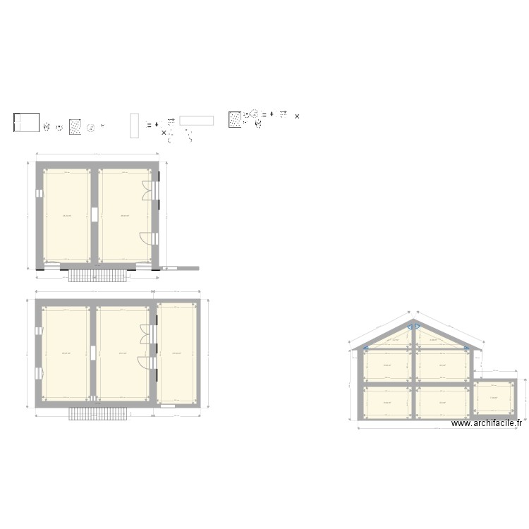 plan vierge 2. Plan de 0 pièce et 0 m2