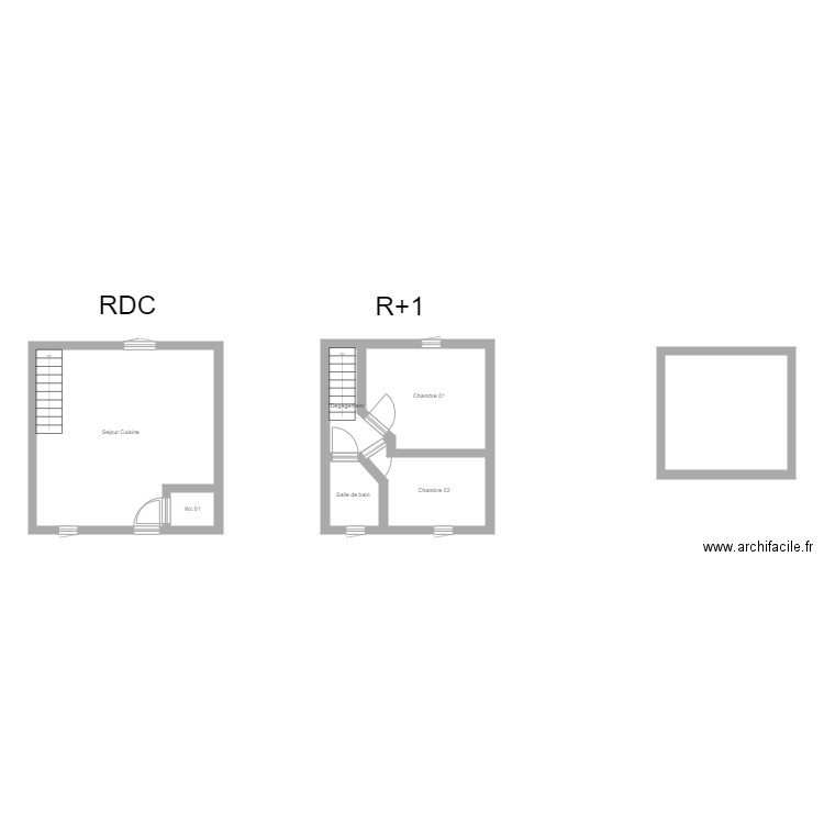 350600804. Plan de 7 pièces et 68 m2