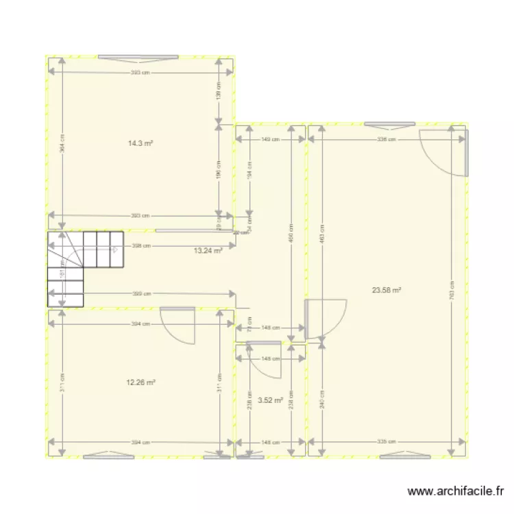BEAUGENDRE rdc. Plan de 