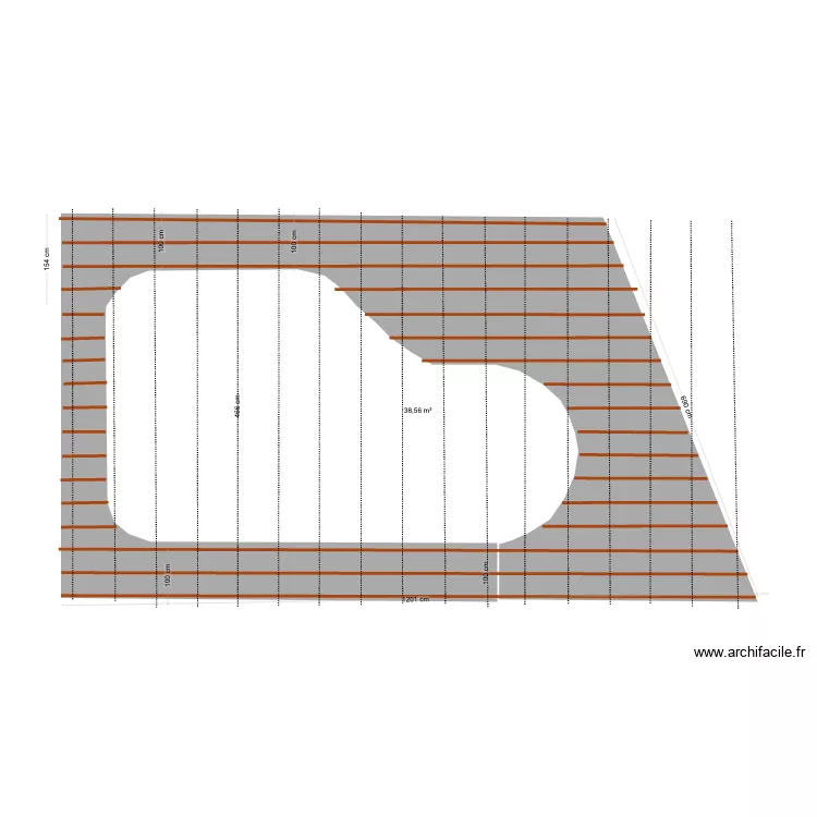 plancher piscine. Plan de plancher piscine. Plan de
