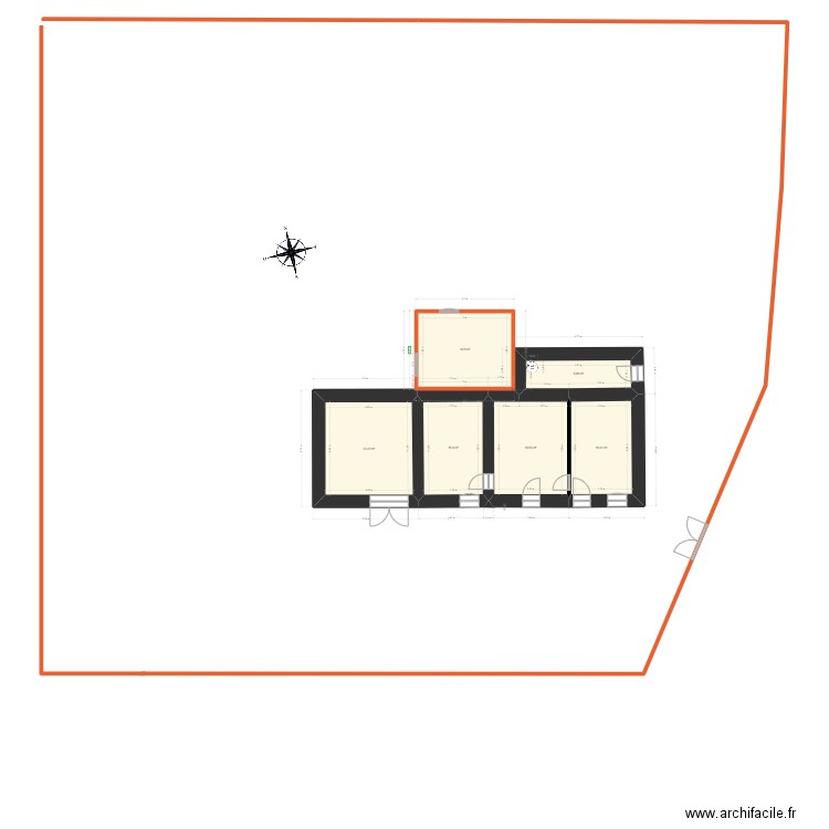 DORDIVES   DEMANDE TRAVAUX. Plan de 0 pièce et 0 m2