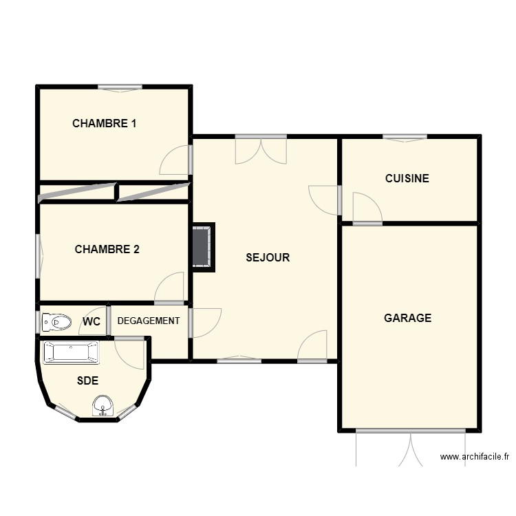 REIGNIER. Plan de 0 pièce et 0 m2