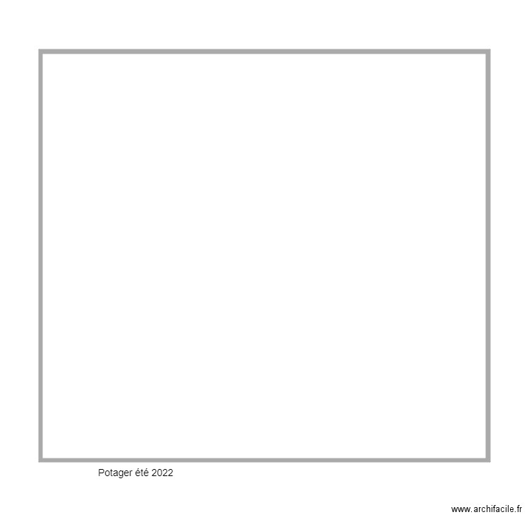 potager été 10x11. Plan de 1 pièce et 108 m2