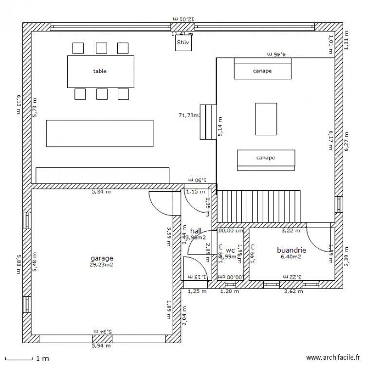 legocube RDC. Plan de 0 pièce et 0 m2