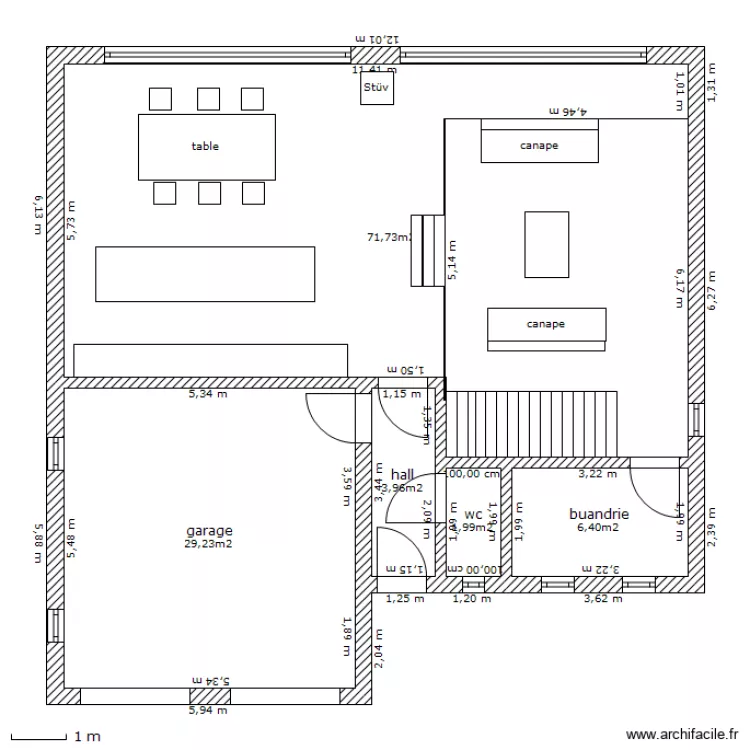 legocube RDC. Plan de 