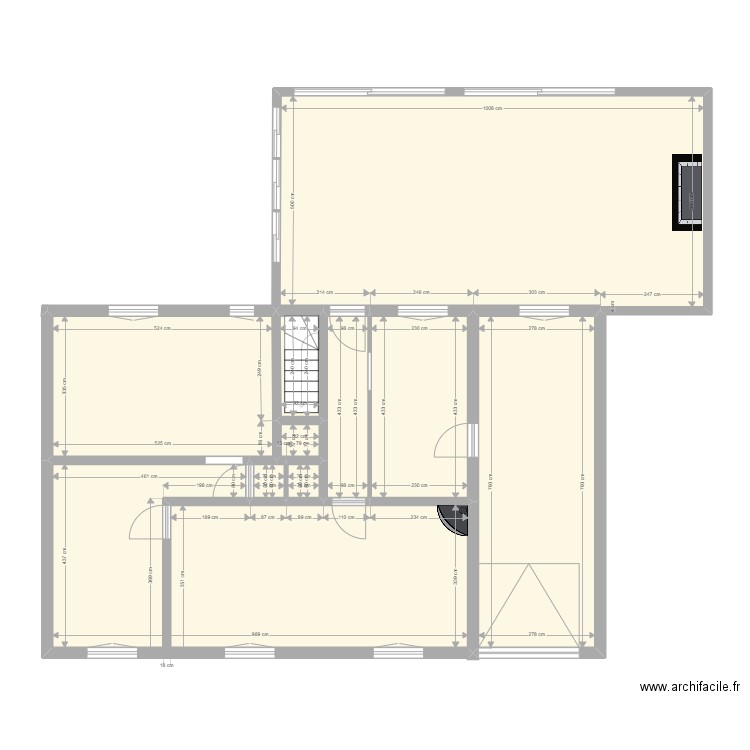 marolles1. Plan de 10 pièces et 145 m2