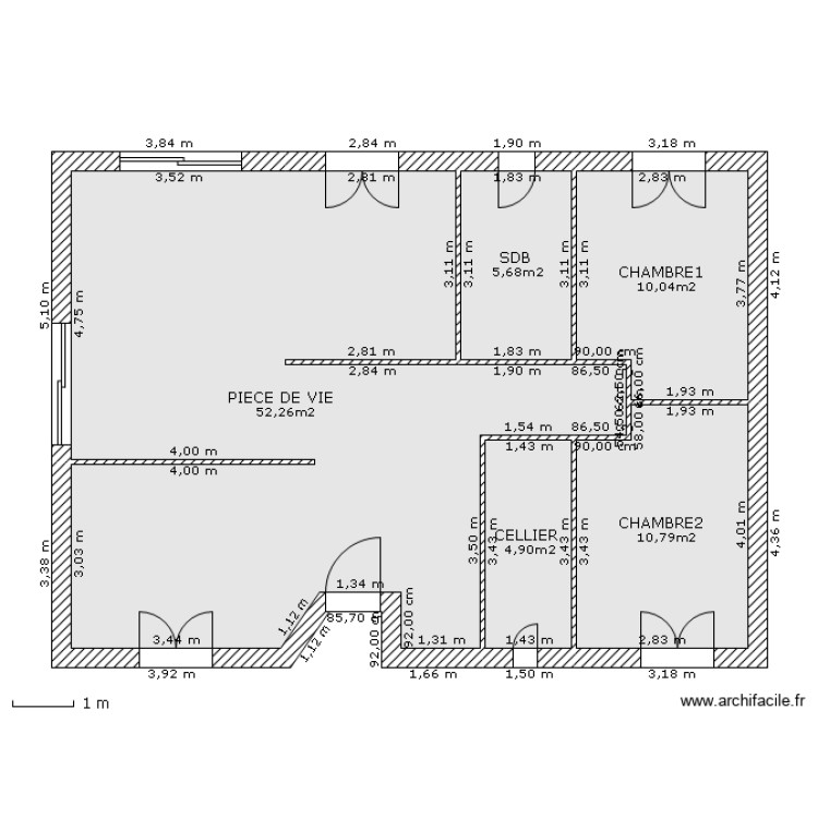 Plan. Plan de 0 pièce et 0 m2