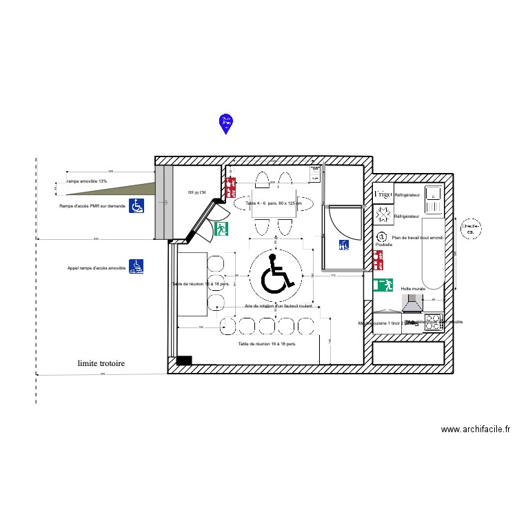 ERP 1. Plan de 0 pièce et 0 m2