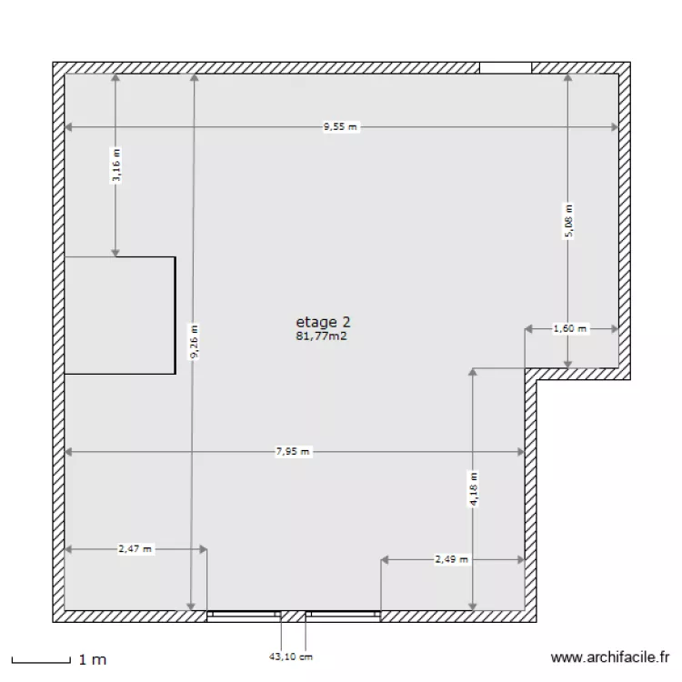 Pilot etage2. Plan de 