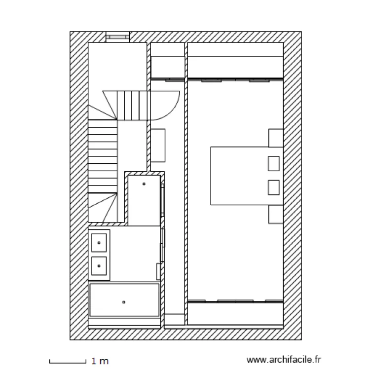 Grenier. Plan de Grenier. Plan de