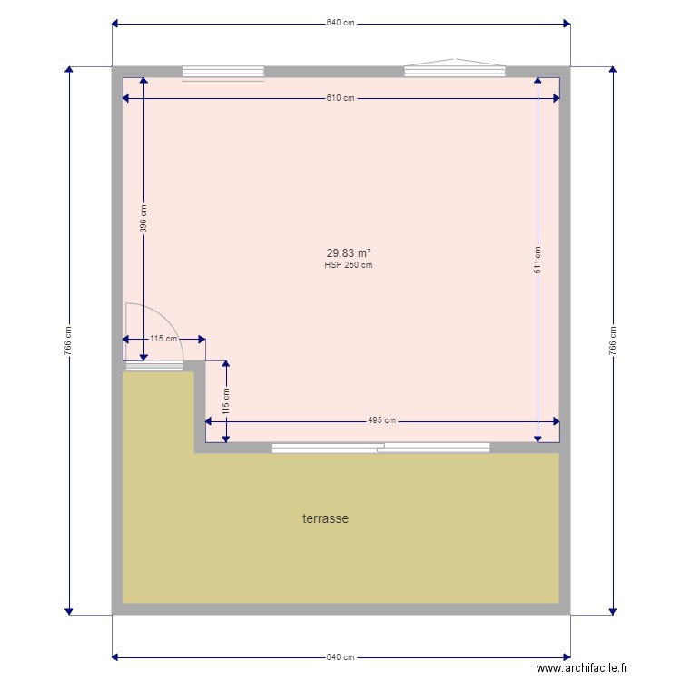 chalet. Plan de 0 pièce et 0 m2