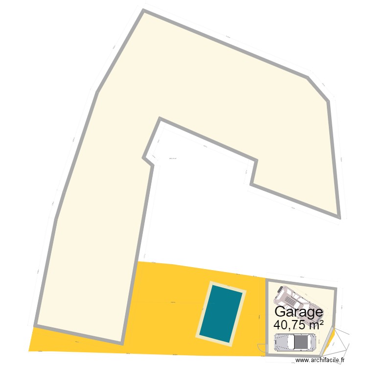 ortega bis. Plan de 0 pièce et 0 m2