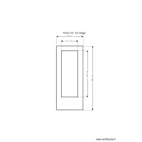 Porte WC 1er &eacute;tage
