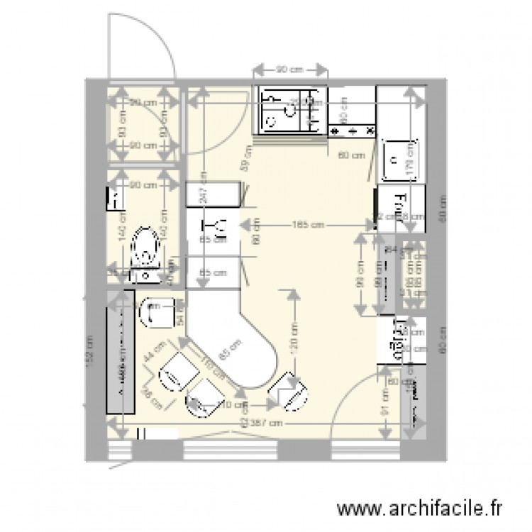 CUISINE 3. Plan de 0 pièce et 0 m2