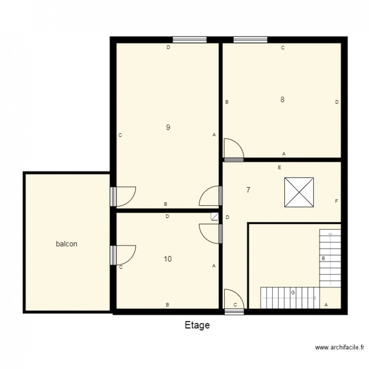 164015 PURSON plomb. Plan de 0 pièce et 0 m2