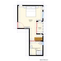 CHAMBRE AU DESSUS DE LA CUISINE 