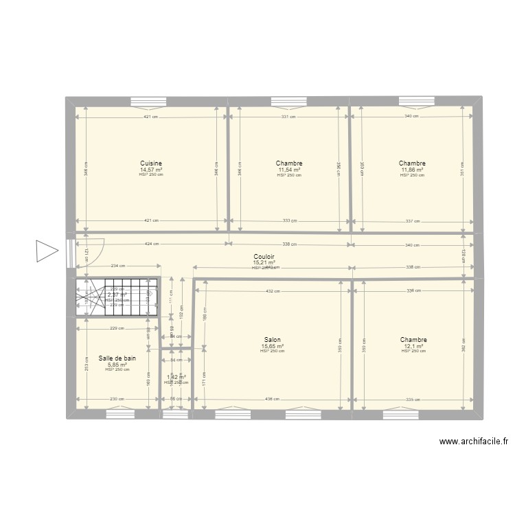 MARCOUX. Plan de 0 pièce et 0 m2