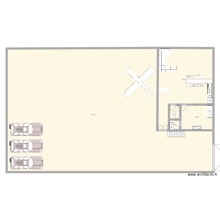 blue 2 gym. Plan de 0 pièce et 0 m2