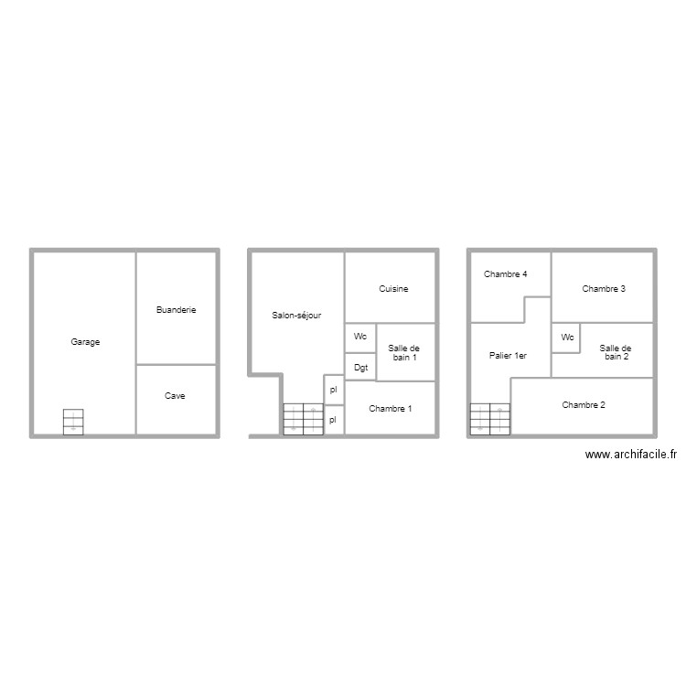 ROSPORDEN DAMAYE. Plan de 0 pièce et 0 m2