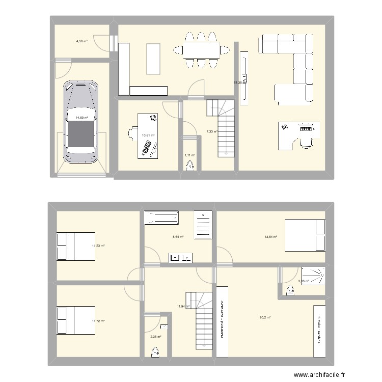 test. Plan de 0 pièce et 0 m2