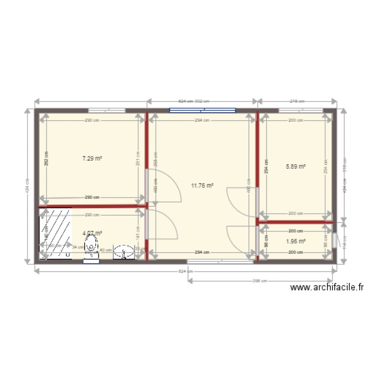 BACKHAUSEN. Plan de 0 pièce et 0 m2