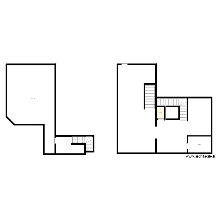 SHAN PRO SARL MASSY. Plan de 5 pièces et 238 m2