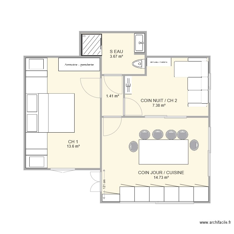 VILLA LA CHAUMIERE PROJET 190520. Plan de 0 pièce et 0 m2