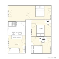 plan chambre le barp 2