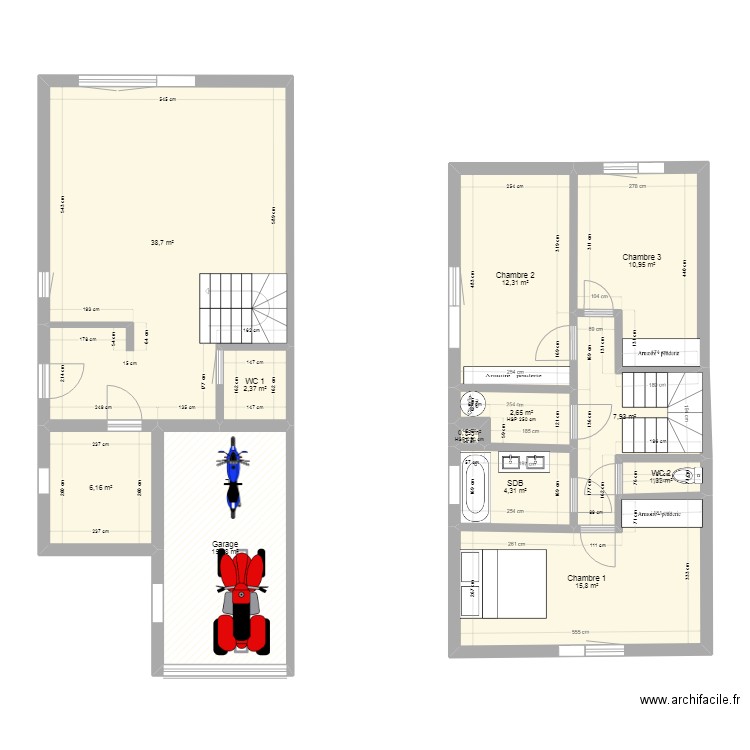 Maison France fgsdf. Plan de 0 pièce et 0 m2