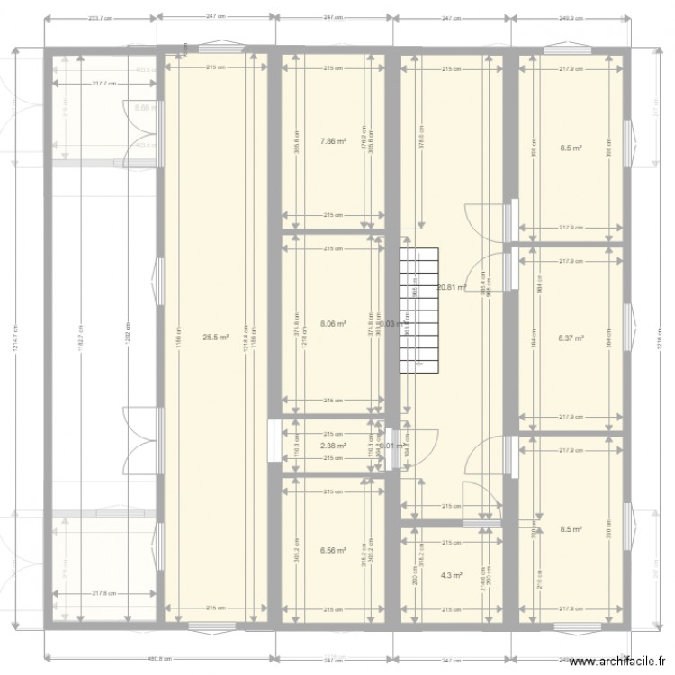 My container house. Plan de 0 pièce et 0 m2