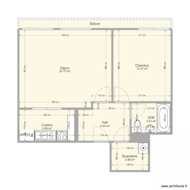 Gretry 48 bte 0026. Plan de 
