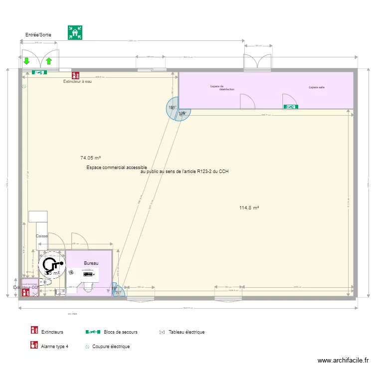 Feraudet le cendre 6. Plan de 