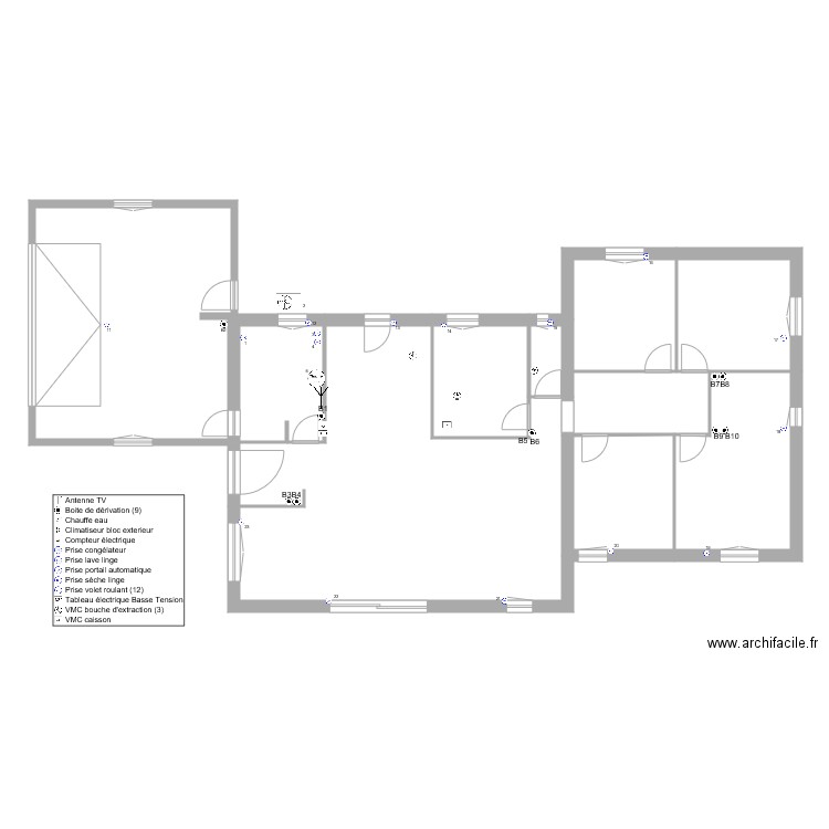 ELOPHE Sébastien. Plan de 0 pièce et 0 m2