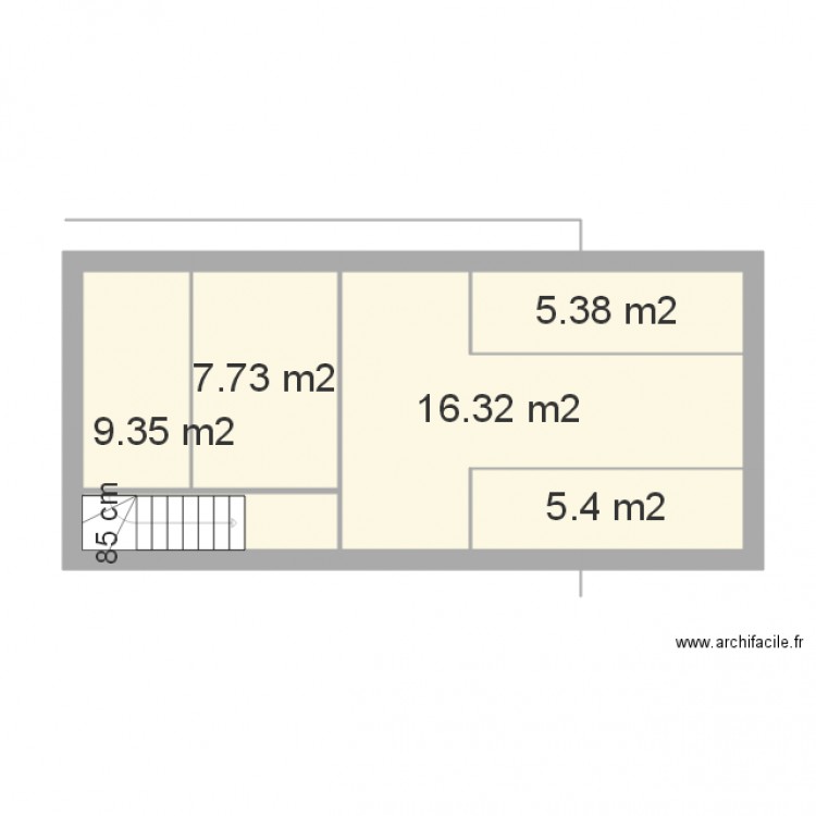 ben ch 2eme. Plan de 0 pièce et 0 m2