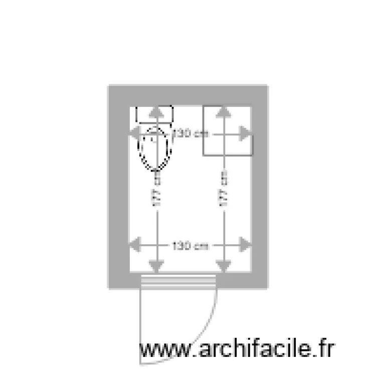 WC2. Plan de 