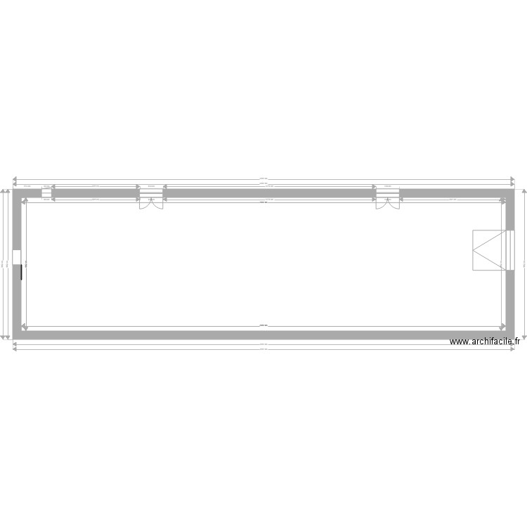 sous sol grange. Plan de 0 pièce et 0 m2