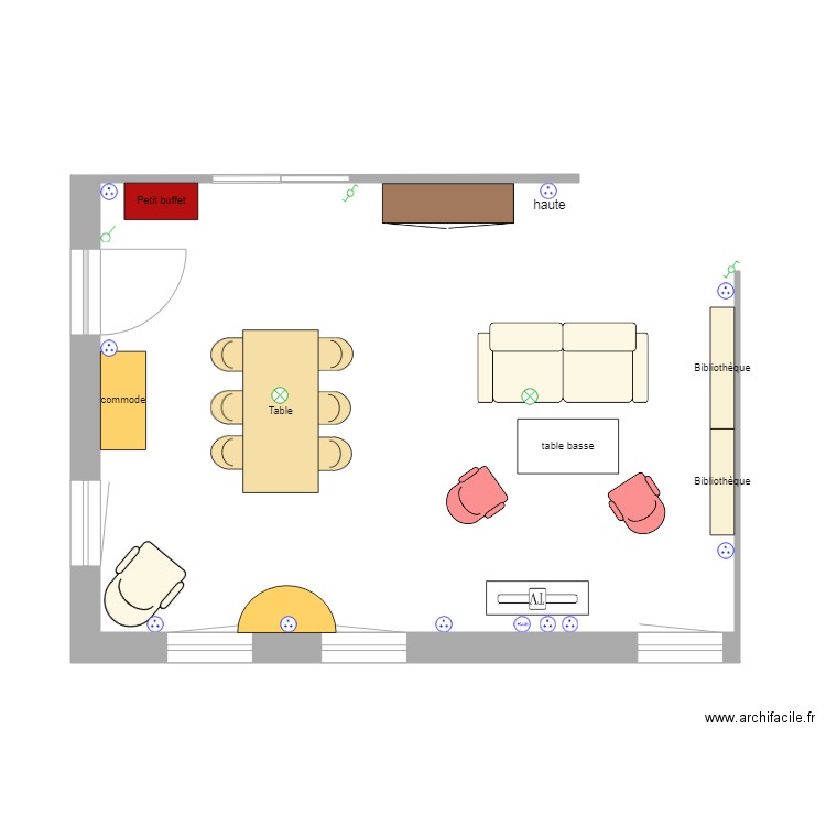 Séjour Futur. Plan de 0 pièce et 0 m2