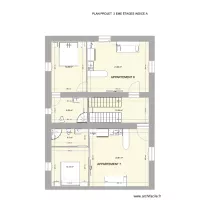 PLAN PROJET 2 EME &Eacute;TAGE INDICE A JB M RDC 