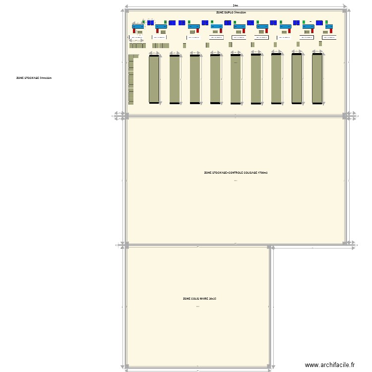 PLAN DES ZONES ELECTIONS 2022. Plan de 3 pièces et 4186 m2